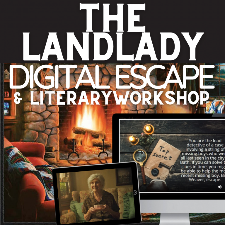 The Landlady by Roald Dahl 360 Digital Escape Room, Short Story