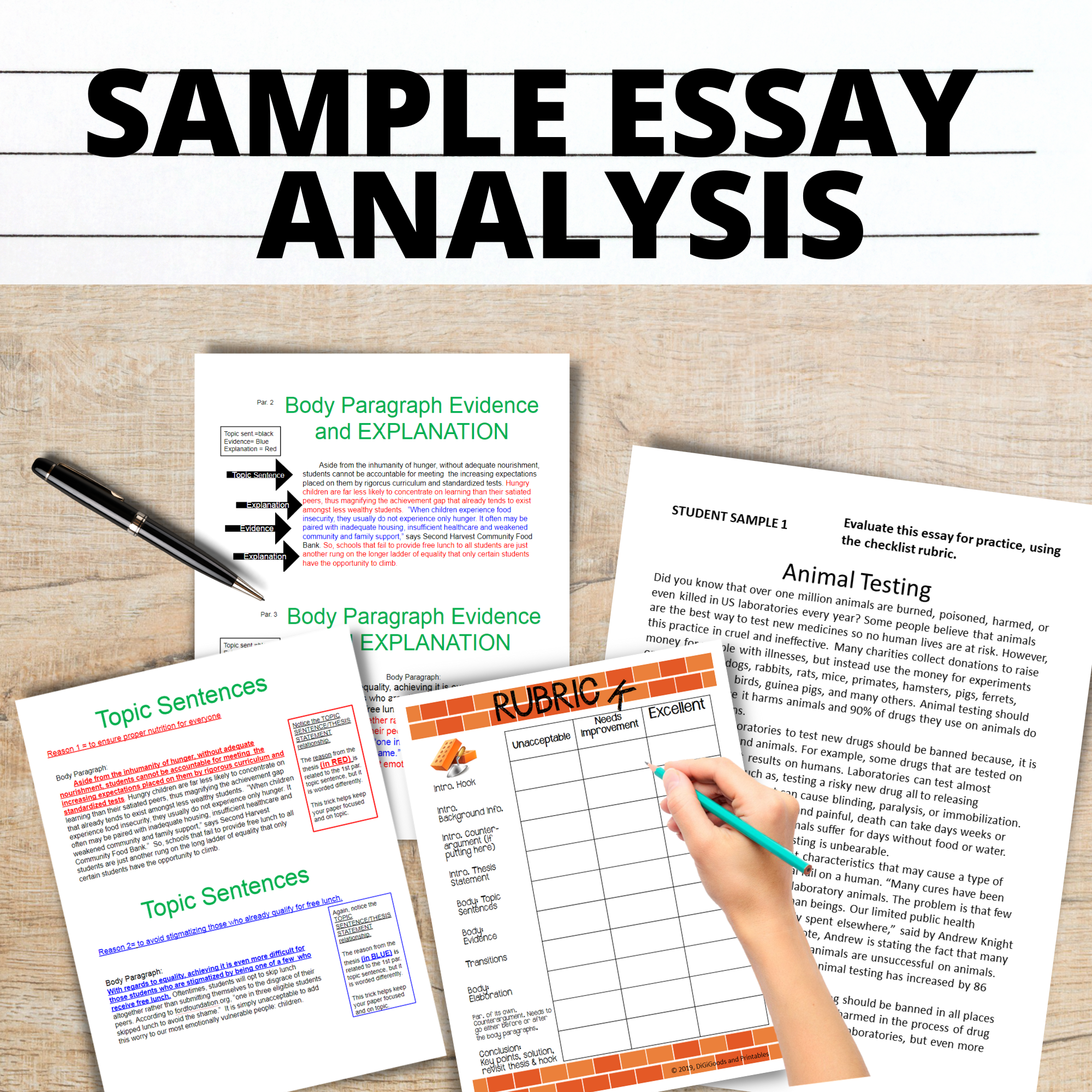 Teaching Argumentative Essay Writing and Thesis Statement With The Most ...
